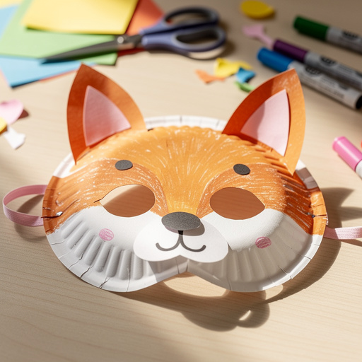 Paper Plate Animal Masks