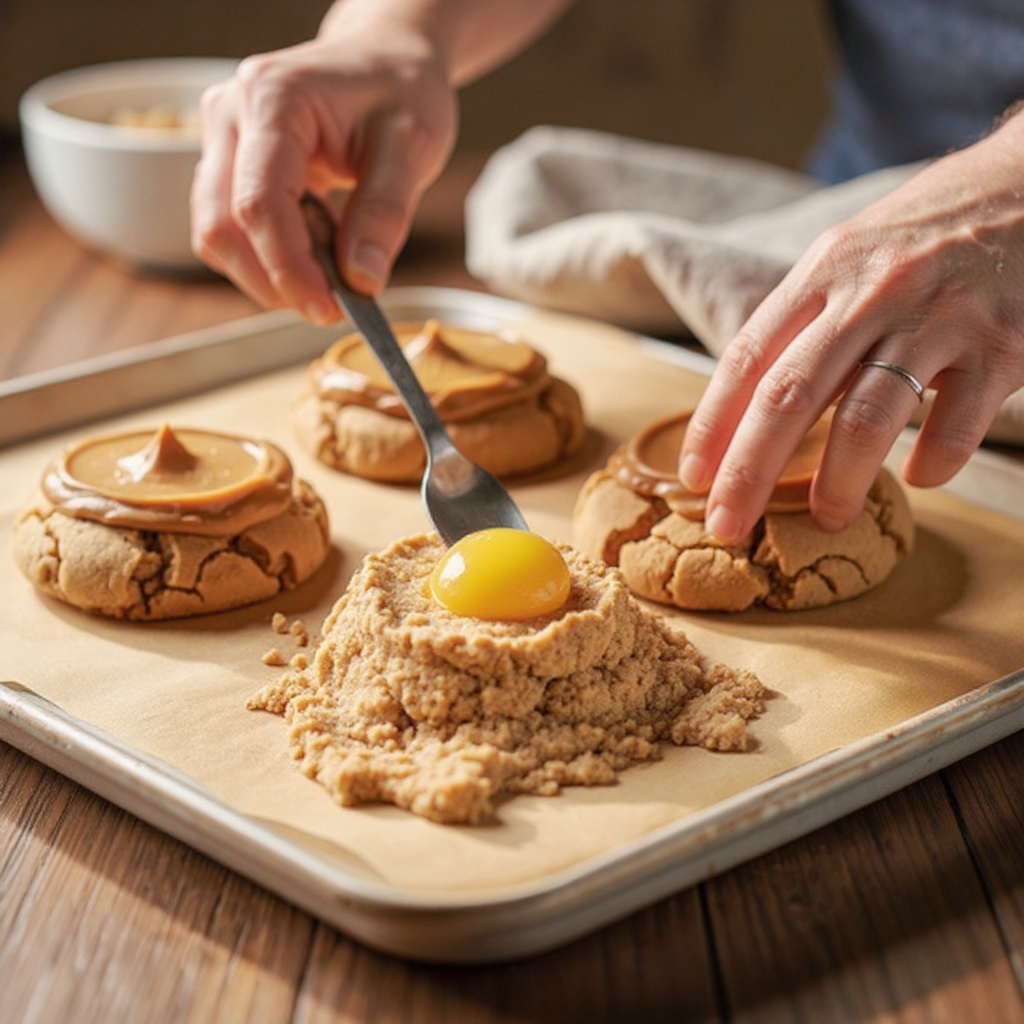 Step 4: Stir all the ingredients together with a spoon or spatula until a thick dough fo