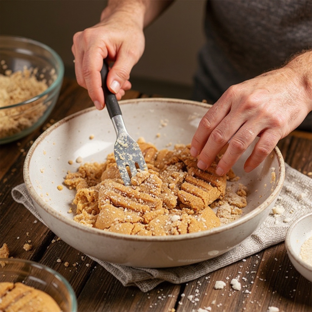 Step 7: Gradually add the dry ingredients to the wet ingredients, mixing on low speed (o