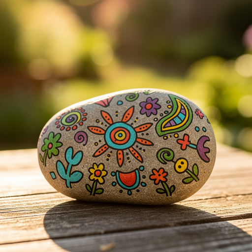 Permanent Marker Art Stones