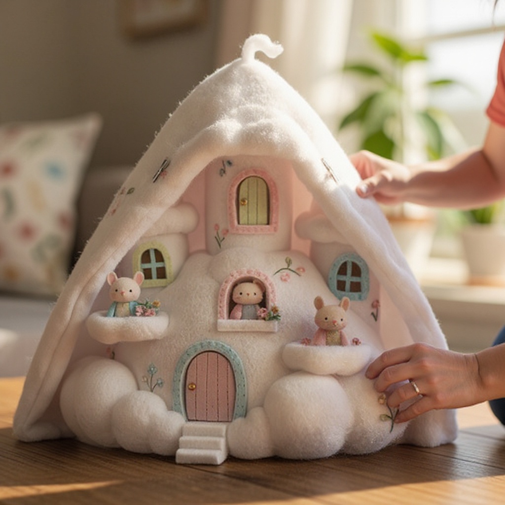Step 4: Secure the roof blanket to the chairs using clothespins or binder clips, pulling