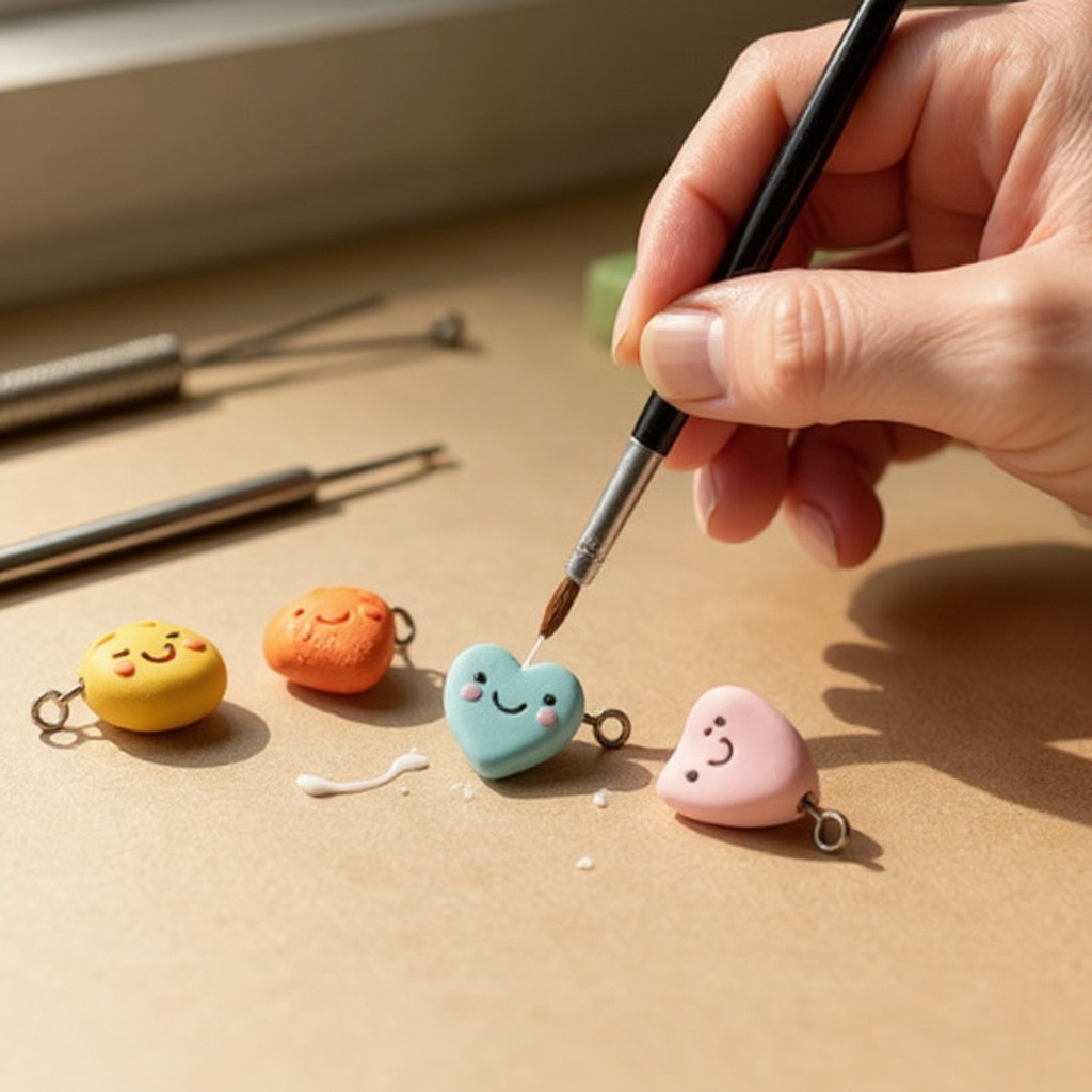 Step 13: Optionally, once cooled, you can paint fine details or add vibrant colors using 