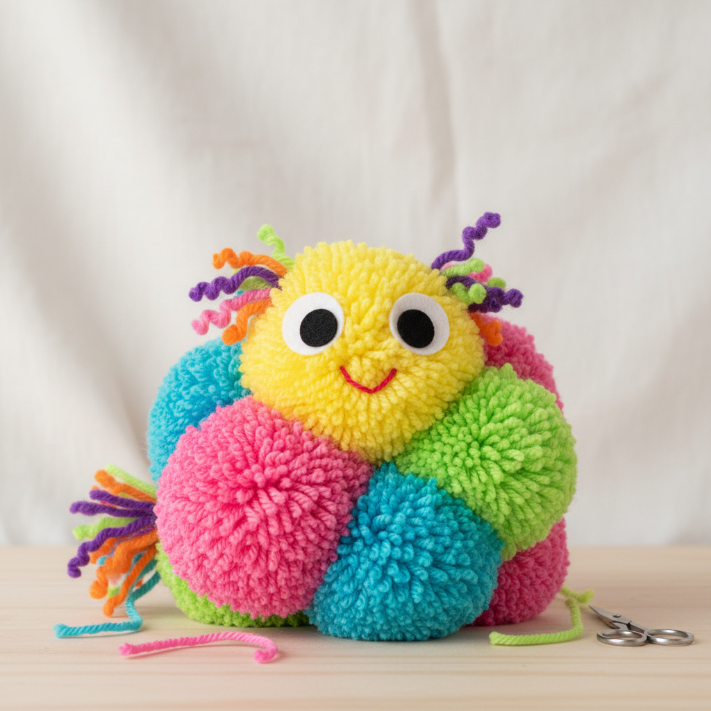 Fluffy Pom Pom Critters