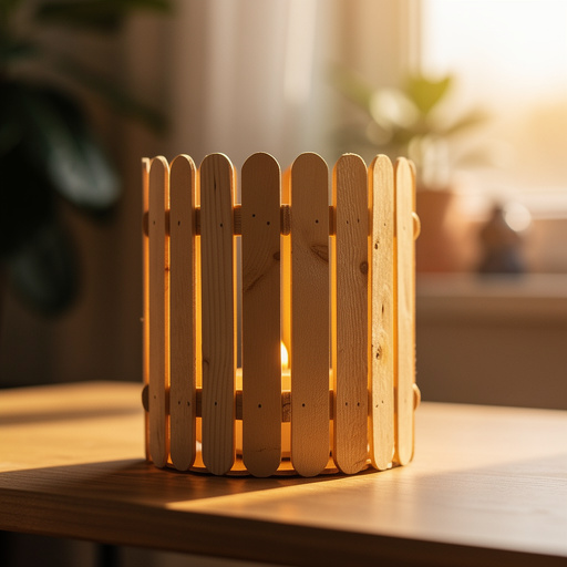 Popsicle Stick Lanterns
