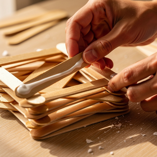 Step 5: Reinforce the corners: For added strength and a cleaner look, apply a small dab 