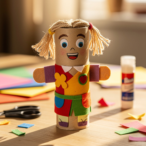 Cardboard Tube Puppets