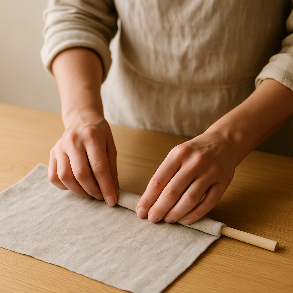 Step 9: Step 9: Add curtains (optional). Cut two fabric panels slightly wider than your 