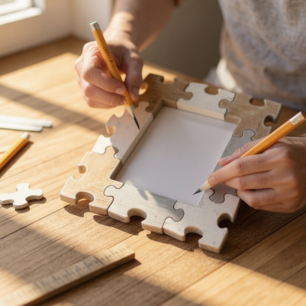 Step 2: Cut a rectangular piece of cardboard for the base of your frame. A good starting