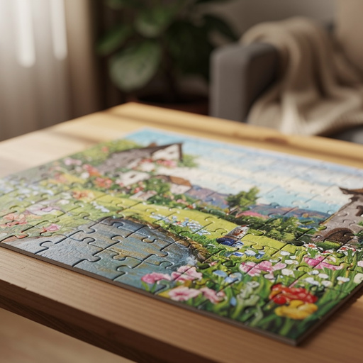 Painted Puzzle Art