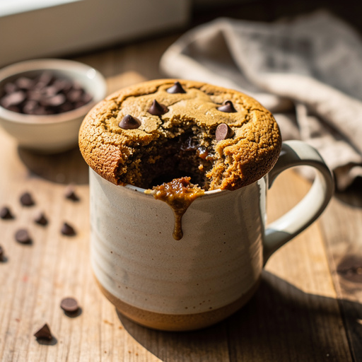 5-Minute Microwave Mug Cookies