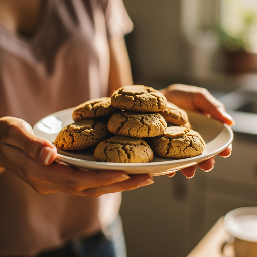 Speedy 3-Ingredient Cookies held in hand