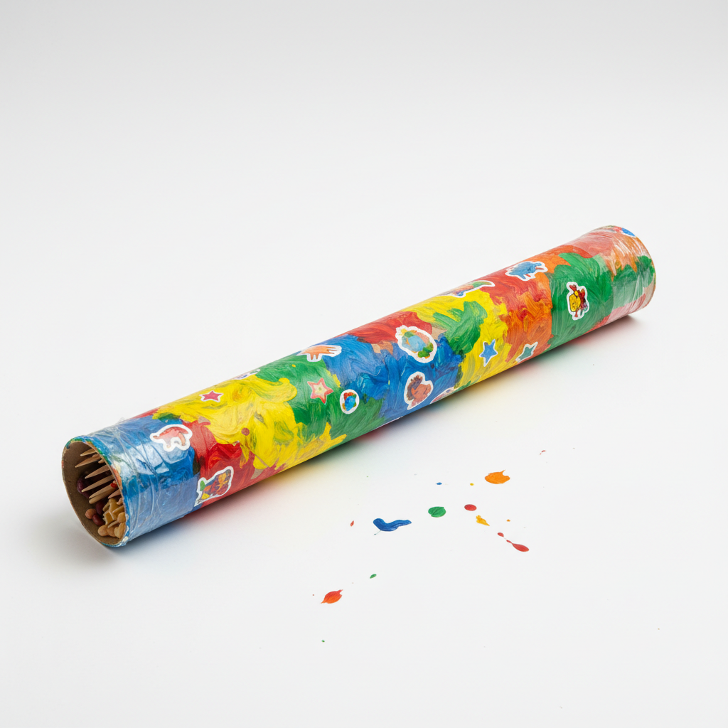 DIY Preschool Rain Stick