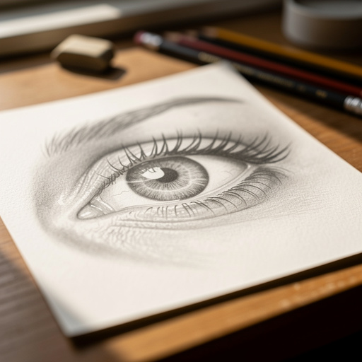 Realistic Eye Drawing