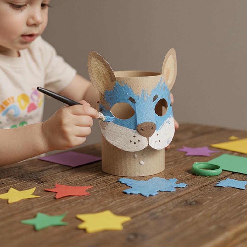 Step 3: This is where the magic truly begins! Let your preschooler take the lead and pai