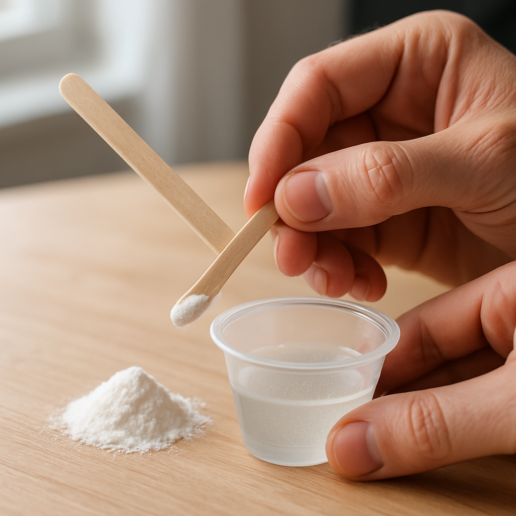 Step 6: Step 6: Add Mica Powder for the First Layer. Dip a clean craft stick into your m