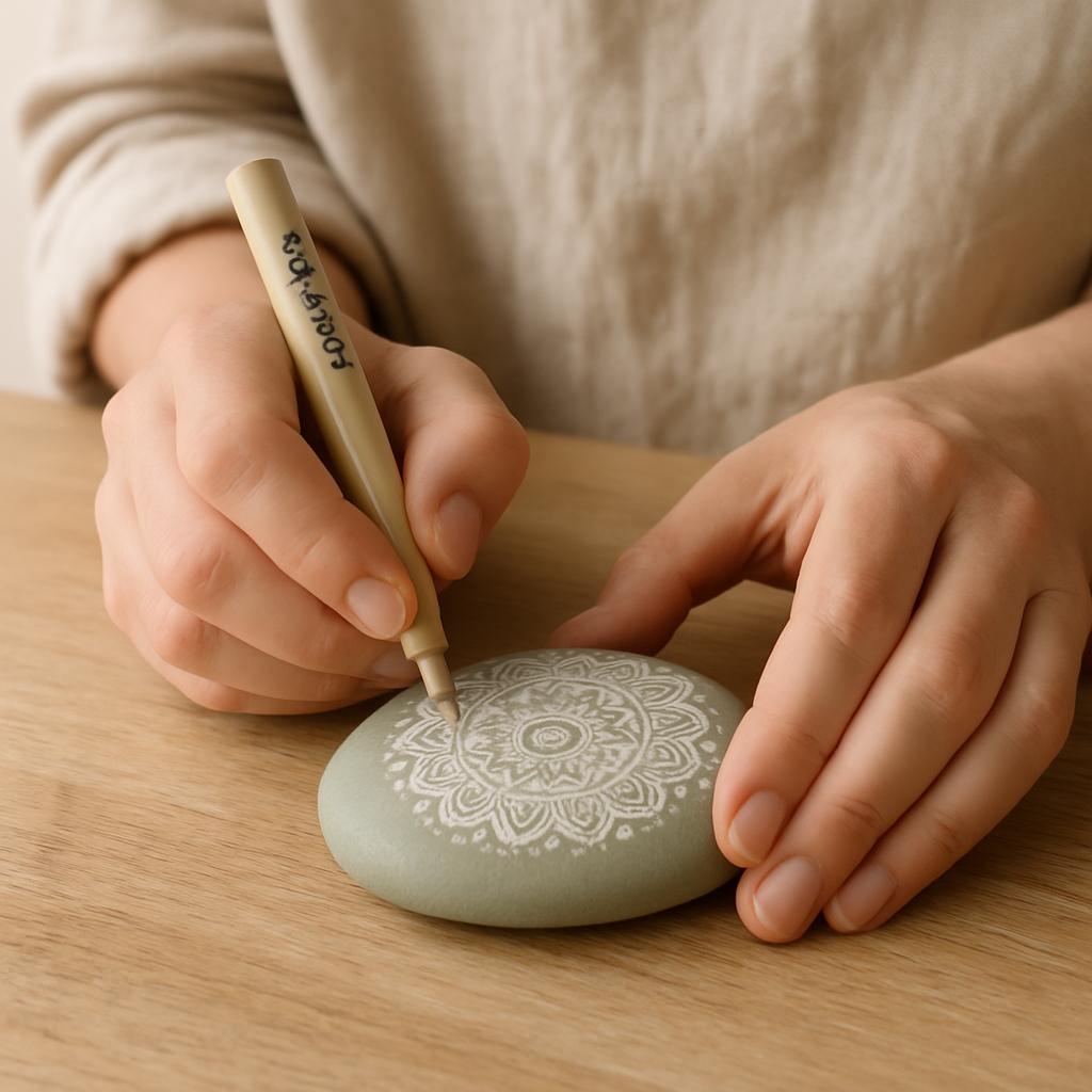 Step 9: Step 9: Add detail to the outer edge. Use the 0.5mm pen to create a border patte