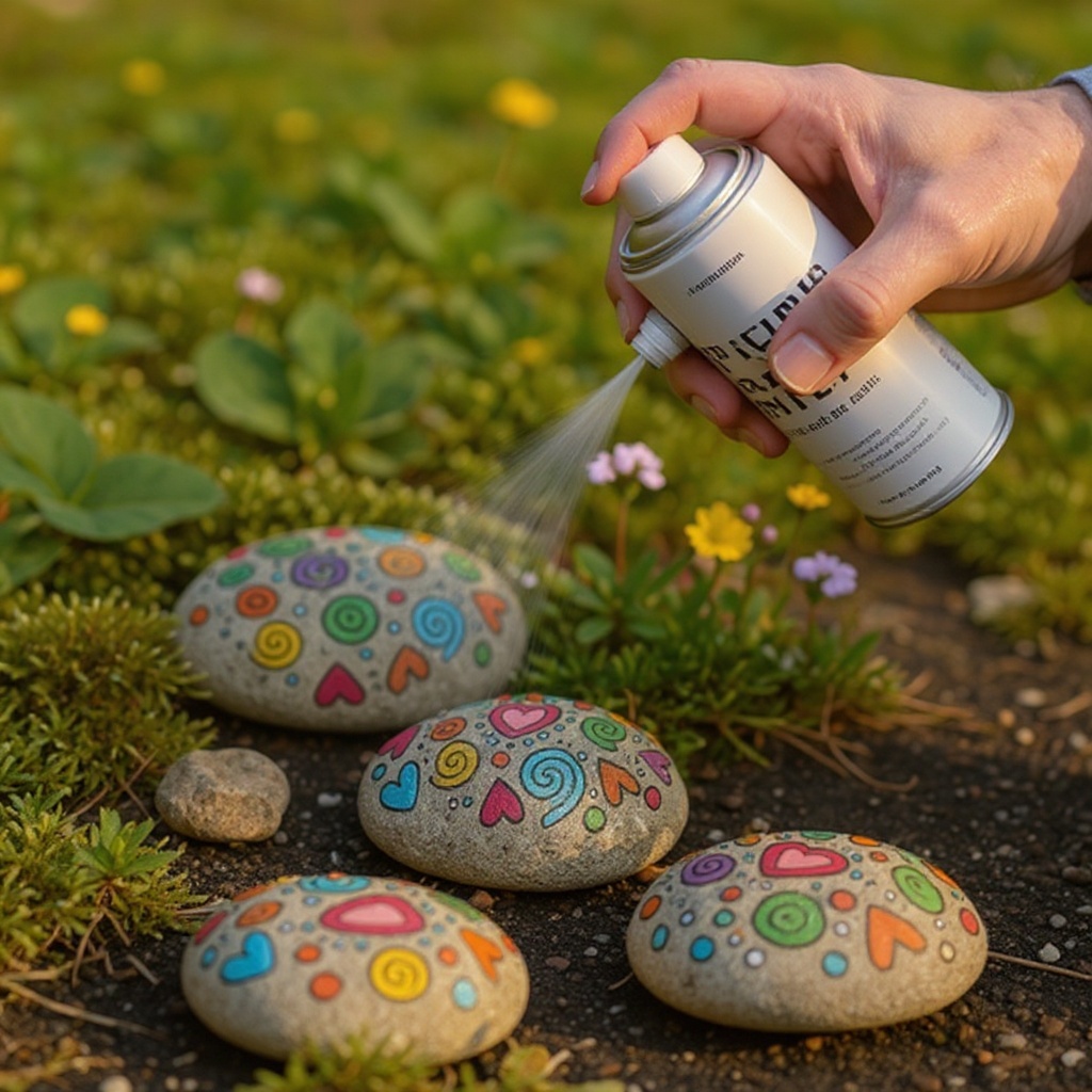 Step 8: Let all the painted designs dry thoroughly. This can take another 20 to 30 minut