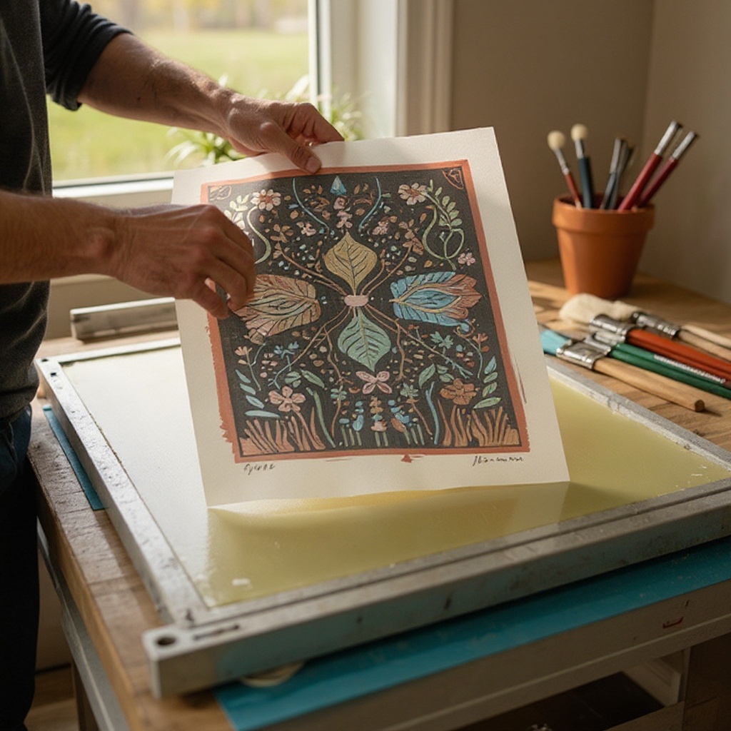 Step 1: Prepare your design: Print your design in solid black and white onto transparenc