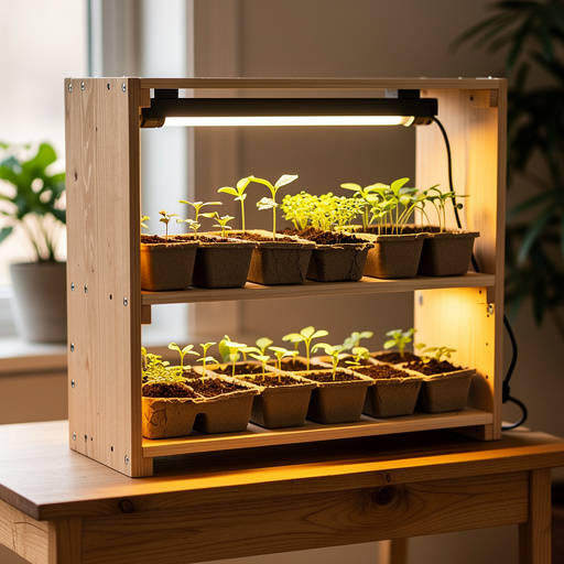 Indoor Seedling Grow Station