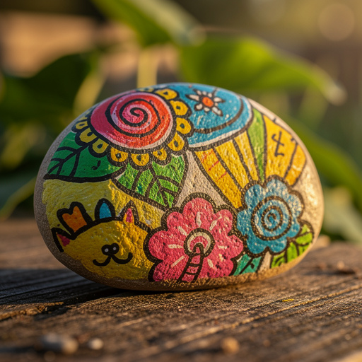 Sharpie Painted Rocks