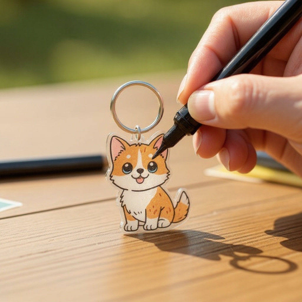 Step 4: Add those crucial small details that truly capture your pet's personality. Use t