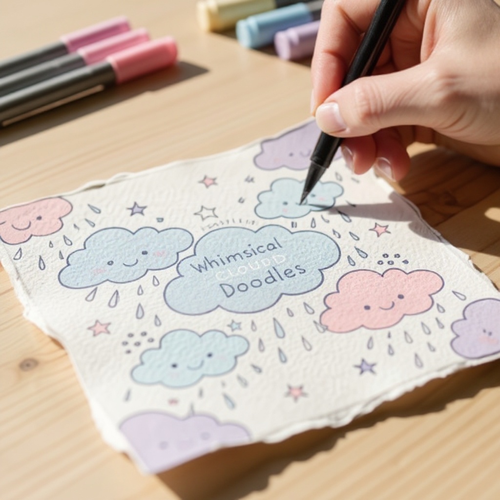 Step 6: This is where the magic happens! Let your imagination run wild. Draw tiny, simpl