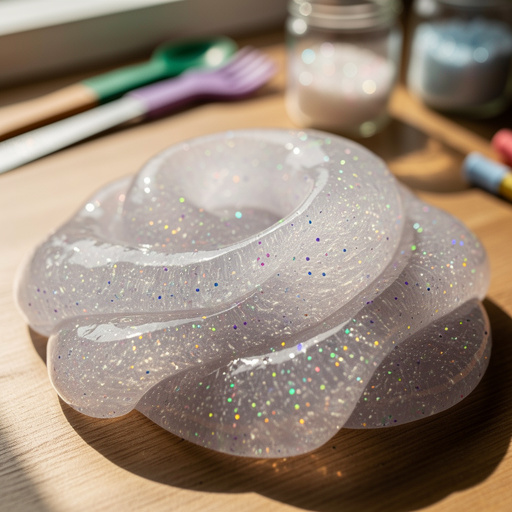Sparkly Borax Slime Fun