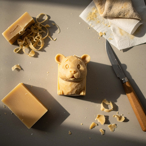 Multiple Bar Soap Sculpted Critters crafts from above