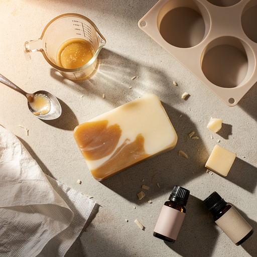 Multiple Melt and Pour Soap crafts from above