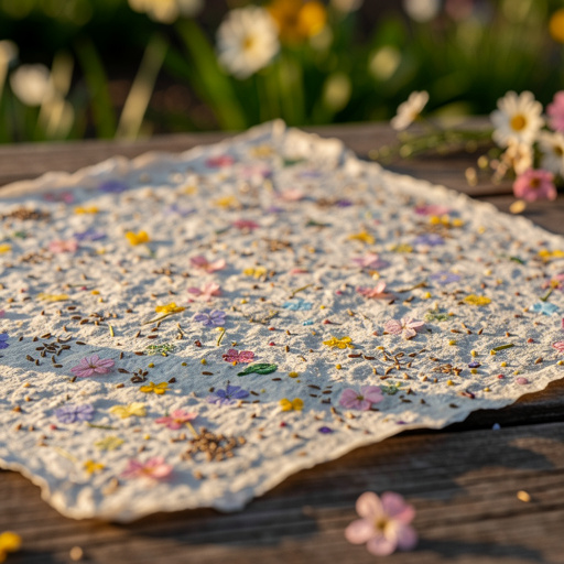 Spring Flower Seed Paper