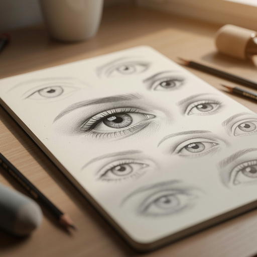 Realistic Eye Drawing Guide