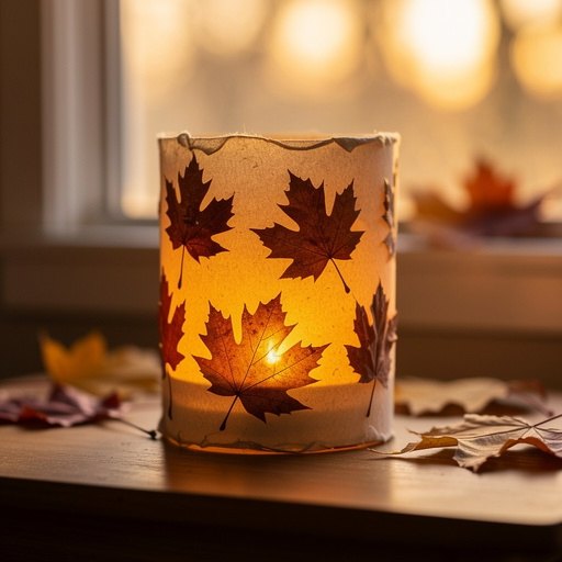 Leaf Silhouette Luminaries