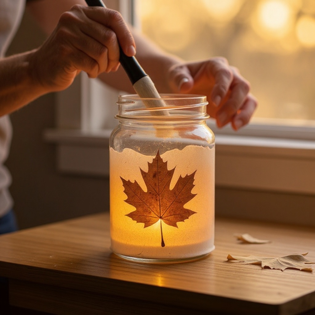Step 3: Prepare your workspace by laying down newspaper or a drop cloth to protect your