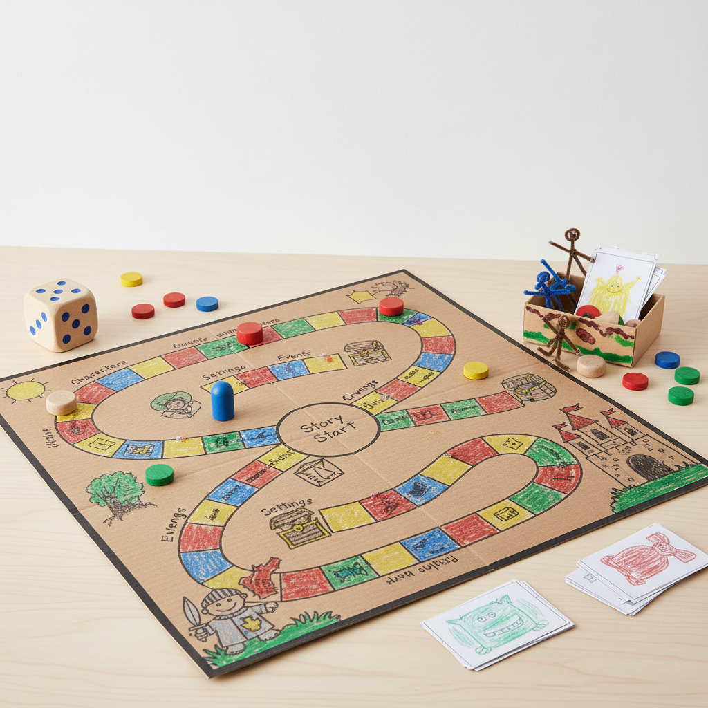 DIY Storytelling Board Game