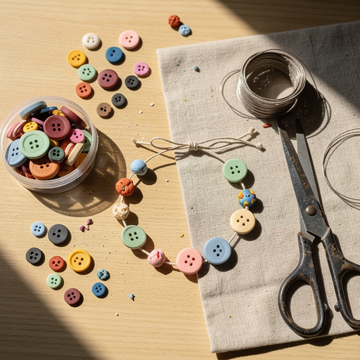 Multiple Clay & Button Charm Bracelets crafts from above
