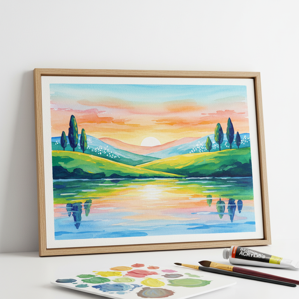 Easy Watercolor Landscapes
