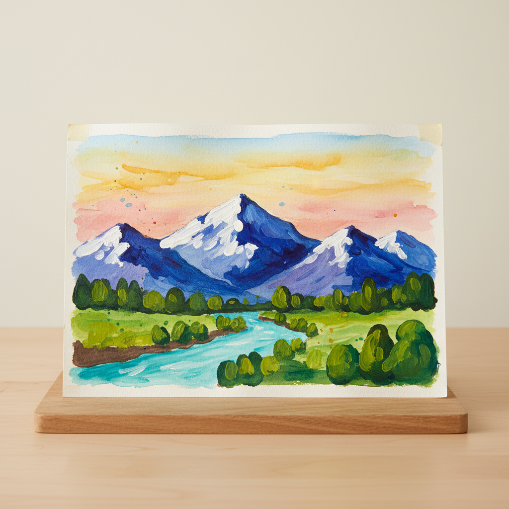 Beginner Watercolor Landscapes