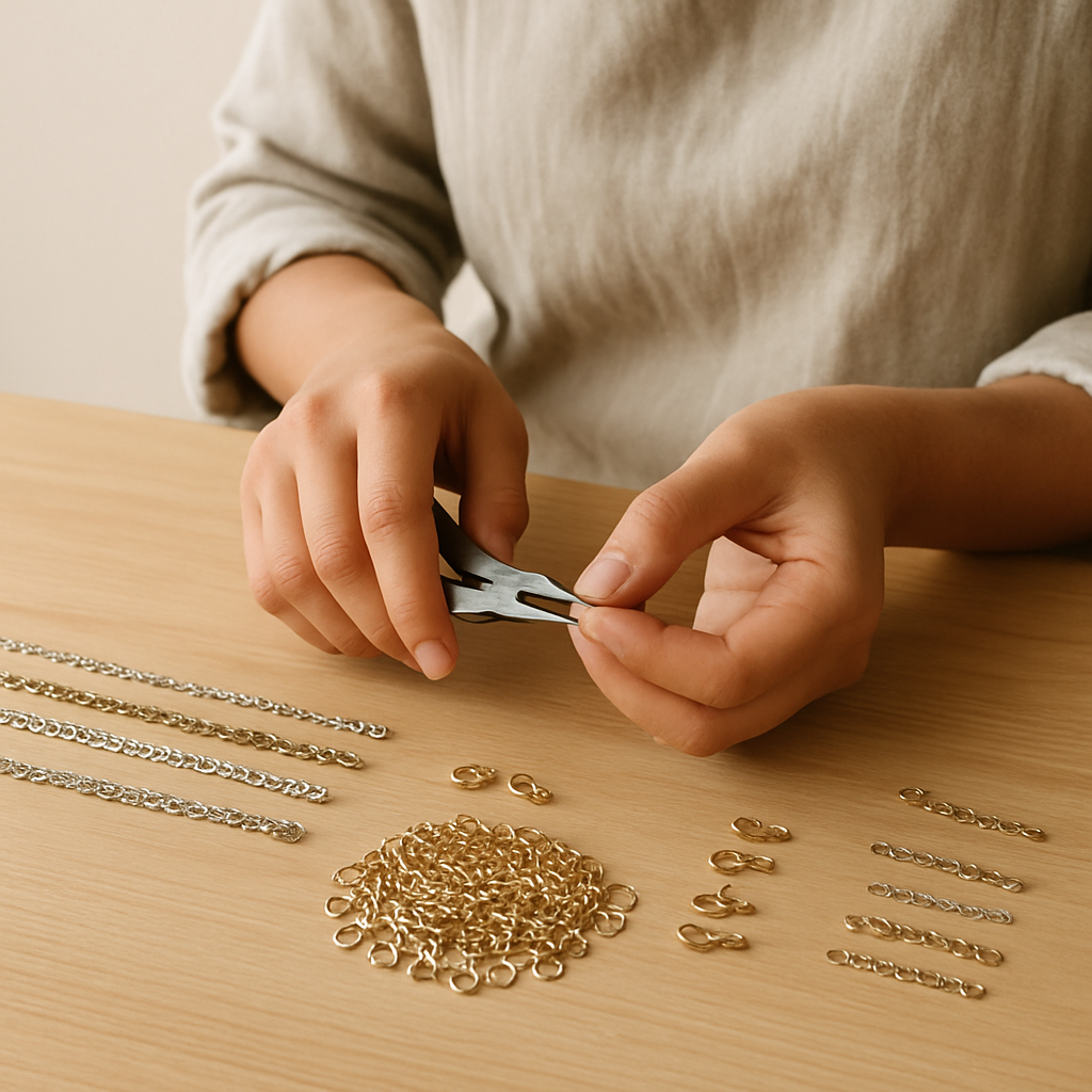 Step 12: Step 12: Create an inviting 'Build Your Own' station. Provide a variety of chain