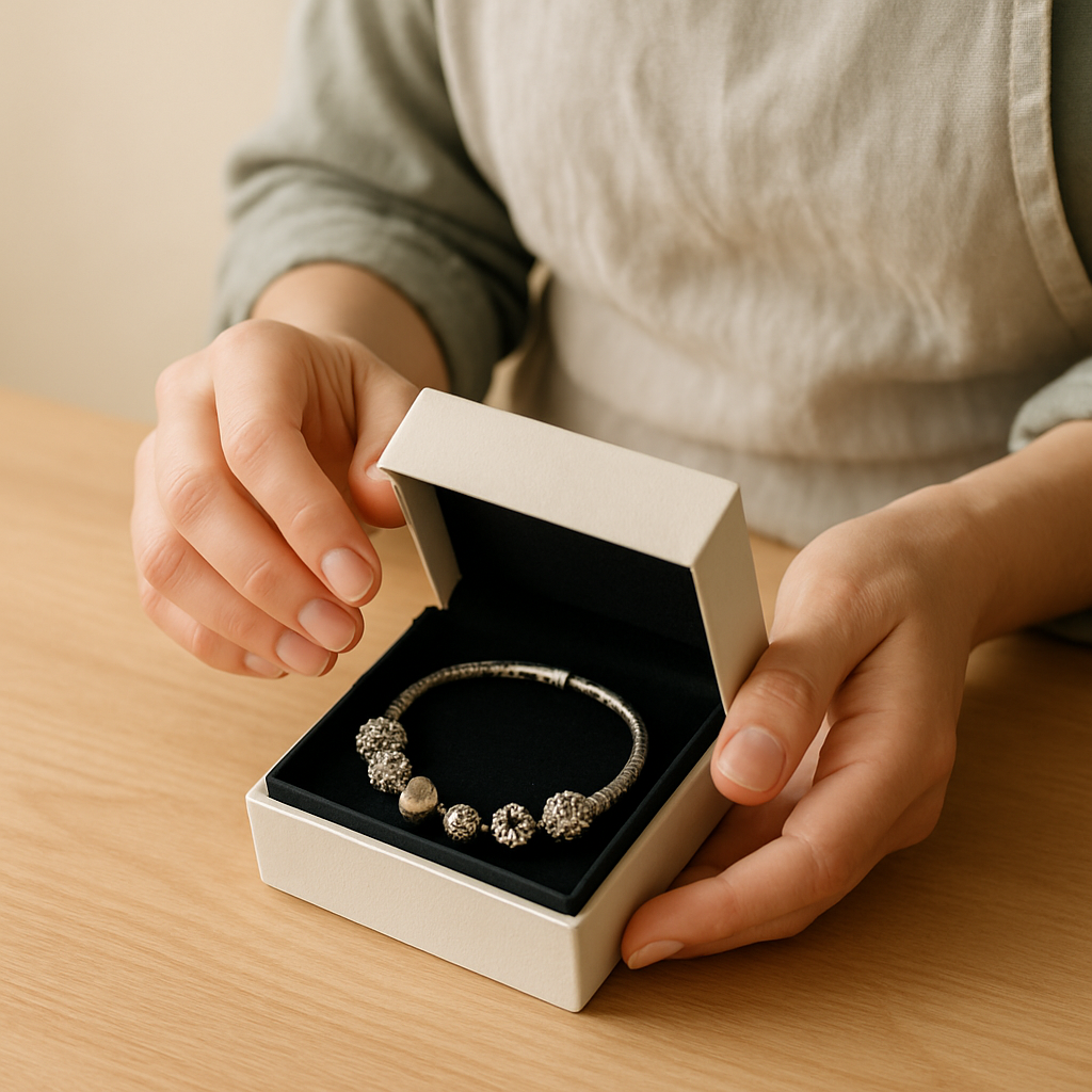 Step 14: Step 14: Prepare attractive and protective packaging for finished jewelry. Use s