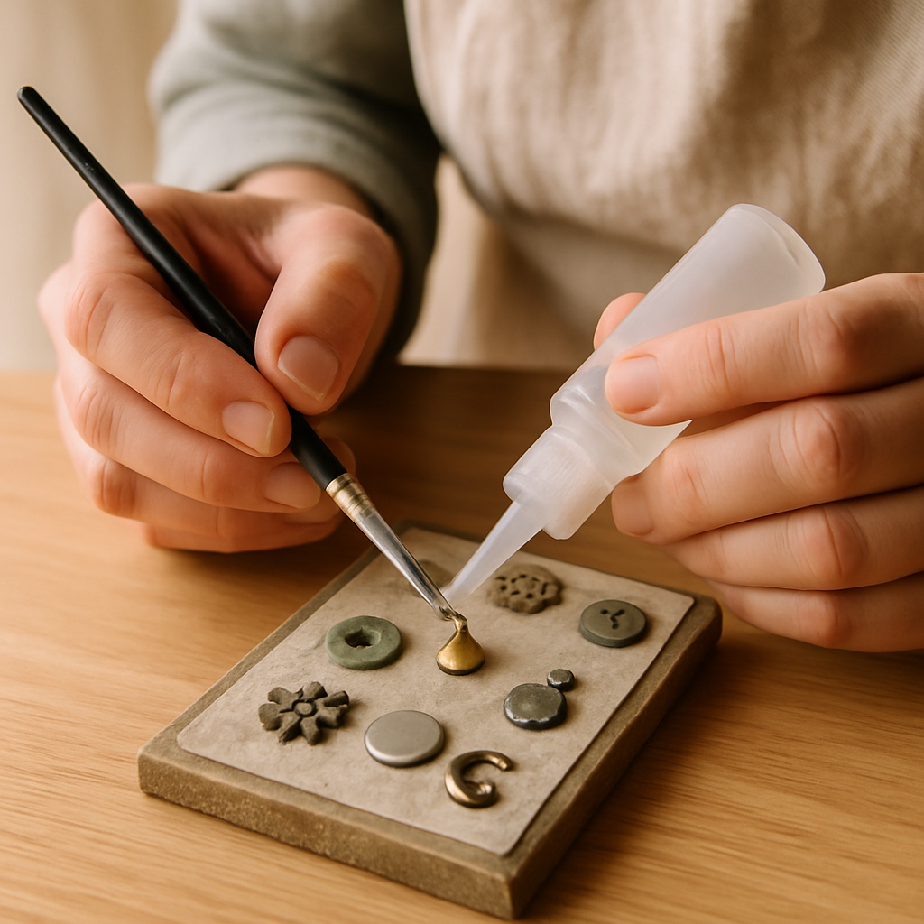 Step 13: Step 13: Reinforce delicate attachments. For very small or lightweight charms at